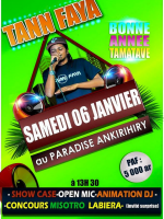 Tann Faya‍ bonne année au Ankirihiry Paradise‍