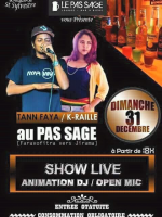 Tann Faya‍ & Princess K.Raille‍ en show case Le Pas Sage - Bar à bières Ambondrona‍