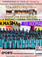 Tanora Masina Itaosy‍ , Chorale Feon'Anjomara‍ - Palais des Sports Mahamasina‍