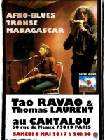 Tao Ravao‍ et Thomas Laurent au Cantalou Paris 19è‍