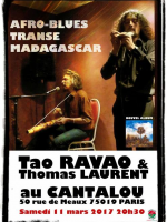 Tao Ravao‍ & Thomas Laurent au Cantalou Paris 19è‍