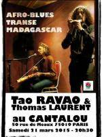 Tao Ravao et Thomas Laurent en concert au Cantalou Paris