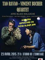 Tao Ravao - Vincent Bucher Quartet en concert au Studio de l'hermitage