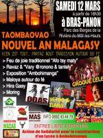 Taom-baovao nouvel an malagasy à Bras-Panin Parc des Berges de la Rivière-Du-Mât-Les-Hauts