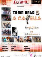 Team Kalo 5 A Capella à l'IKM Antsahavola