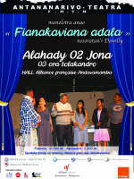 Teatra " Fianakaviana adala" - AFT - Alliance Française d'Antananarivo‍