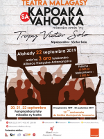 Teatra - Kapoaka sa Vahoaka - AFT - Alliance Française d'Antananarivo‍ - Tropy Victor Solo