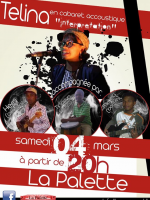 Telina‍ en cabaret accoustique - La Palette Antsirabe‍