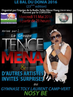 Tence Mena - Bal du Donia 23ème édition au Gymnase Toly Laurent
