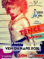Tence Mena en concert à l'Hotel de l'Avenue