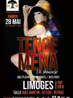 Tence Mena en showcase à Limoges Veyrac - Salle Mas Martin