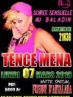 Tence Mena - Soirée sensuelle au Balladin - invité spécial Freddy d'Antalaha