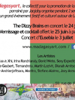 The Dizzy Brains en concert à la Galerie 59 - Madagasyart 2016