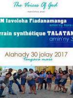 The Voices Of God (VOG) en concert FJKM Iavoloha Fiadanamanga - Terrain Synthétique Talatamaty