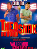 Theo du Nord‍ & Snak‍ en show case - Club 138 - La Réunion‍