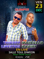 Thierry Libertos‍ & Marcello Kabiry‍ en live  Salle Toul Diweon Tourch‍
