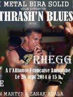 Thrash'n Blues avec Rhegg en concert à l'Alliance Française Antsirabe
