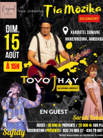 Tia mozika en concert Tovo j'hay‍ Safidy‍ Sarah Gasy‍ - Karibotel Domaine Manerinerina Ambohibao Ambohijanahary‍