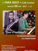 Titi Razakamiadana‍ & Eric Rakotoary‍ - café musical Fara West Faravohitra‍