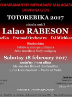 Totorebika 2017 avec Lalao Rabeson‍ - Maison des fêtes et des familles Vaulx-en-Velin