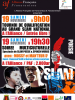 Tournoi de qualification au grand Slam National + Soirée multiculturelle - AF -  Fianarantsoa‍