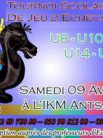 Tournoi scolaire de jeu d'echecs à l'IKM Antsahavola