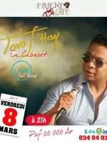 Tovo j'hay‍ - en cabaret Piment Café Behoririka‍