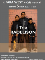 Trio Raoelison‍ - Fara West Faravohitra‍ café musical
