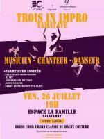 Trois in impro Tamatave Espace La Famille Salazamay