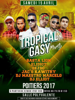 Tropical gasy party à Poitiers avec Deszo‍ , Elidiot‍ , Basta Lion‍ -