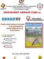 Tsenm-boky andiany faha-14 Esplanade Antaninarenina