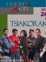 Tsiakoraka‍ en concert au Piment Café Behoririka‍