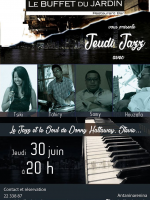 Tsiki, Tahiry, Samy & Houzafa - Jeudi Jazz - Buffet du Jardin