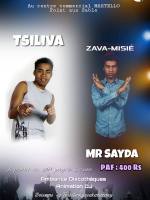 Tsiliva‍ & Mr Sayda‍ malagasy mifety à Maurice - Centre commercial Martello Point au Sable Maurice