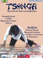 Tsönga - Spectacle de danse contemporraine à Mahajanga