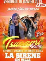 Tsunami party avec Deszo & Basta Lion La Sirène Hell-Ville