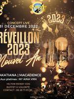 Réveillon 2023 - Njakatiana , Macadence - Diner/Soirée dansant(e) - Hilton Roissy En France