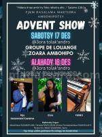 Advent show - Rija ramanantoanina , Elsie , Fmmo - Groupe de Louange Zoara Ambohipo