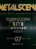 Metalscene Analamaitso Théâtre de verdure d'Analamahitsy Concert Egraygore Seth  Nisea