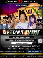 Uptown Event - Loggia Camping Anosy Avaratra - live avec El'Mich - clubbing : Deevajay
