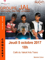 Vakok'Arts Trano Toliary‍ - Groupe Jal en concert
