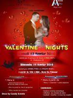 Valentine nights animée par le groupe de danse "Crea Dihy" - ambiance DJ avec Revel Vybz et Teejay Rush à l'Hotel de l'Avenue