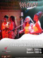 Vaovy concert nouvelle generation Vakok'Arts Trano Toliary