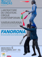 Varavarana Fanorona laboratoire de création cirque contemporain - IFM - Institut Français de Madagascar‍