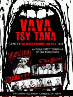 Vava tsy tana au Seza Fotsy Tsiadana avec Doubl'e'nn‍, Moajia‍  & Djana