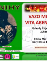 Vazo miteny vita harendrina - Ifanihy‍ - Resto Ma Cabane Béryl Rose Toamasina