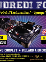 Vendredi folie - Le Point d'Exclamation‍