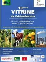 Vitrine du Vakinankaratra 19ème édition Gare d’Antsirabe