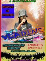 Vladine V8 en show case Megasound Discotheque Sainte Marie