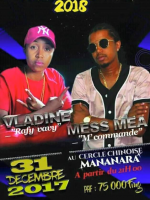 Vladine V8‍ & Mess Mea‍ en concert au Cercle Chinois Mananara Nord‍